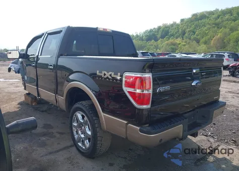 2013 Ford F-150 Lariat z USA, uszkodzony, nr VIN 1FTFW1EF3DFB88835